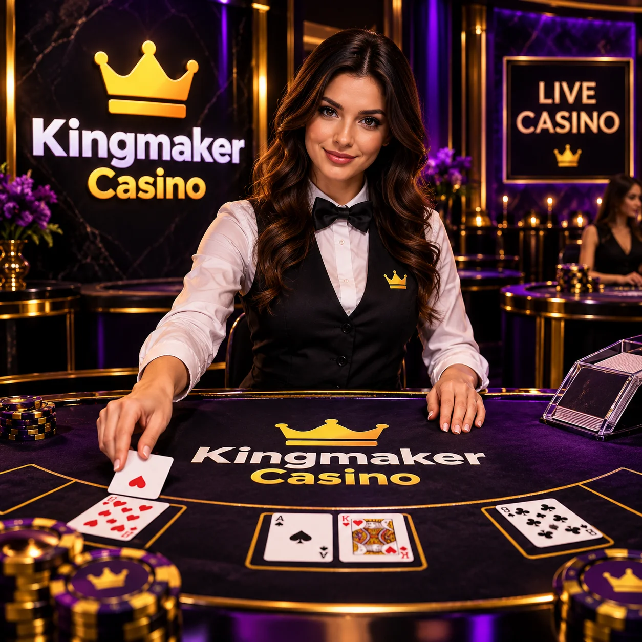Kingmaker Casino – Live-Casino rund um die Uhr